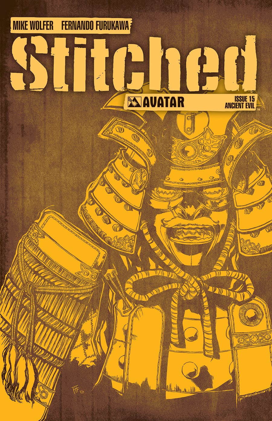 Stitched #15 Ancient Evil Cover (Sale Edition)