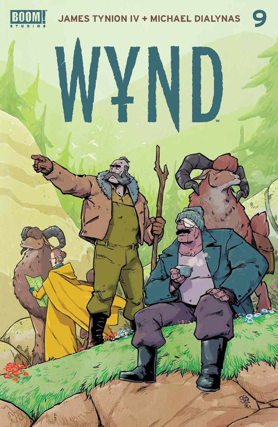 Wynd #9 Cover A Regular Michael Dialynas Cover