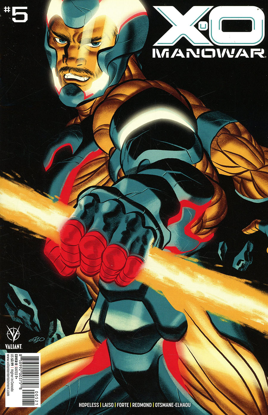 X-O Manowar Vol 5 #5 Cover B Variant Michael Cho Cover