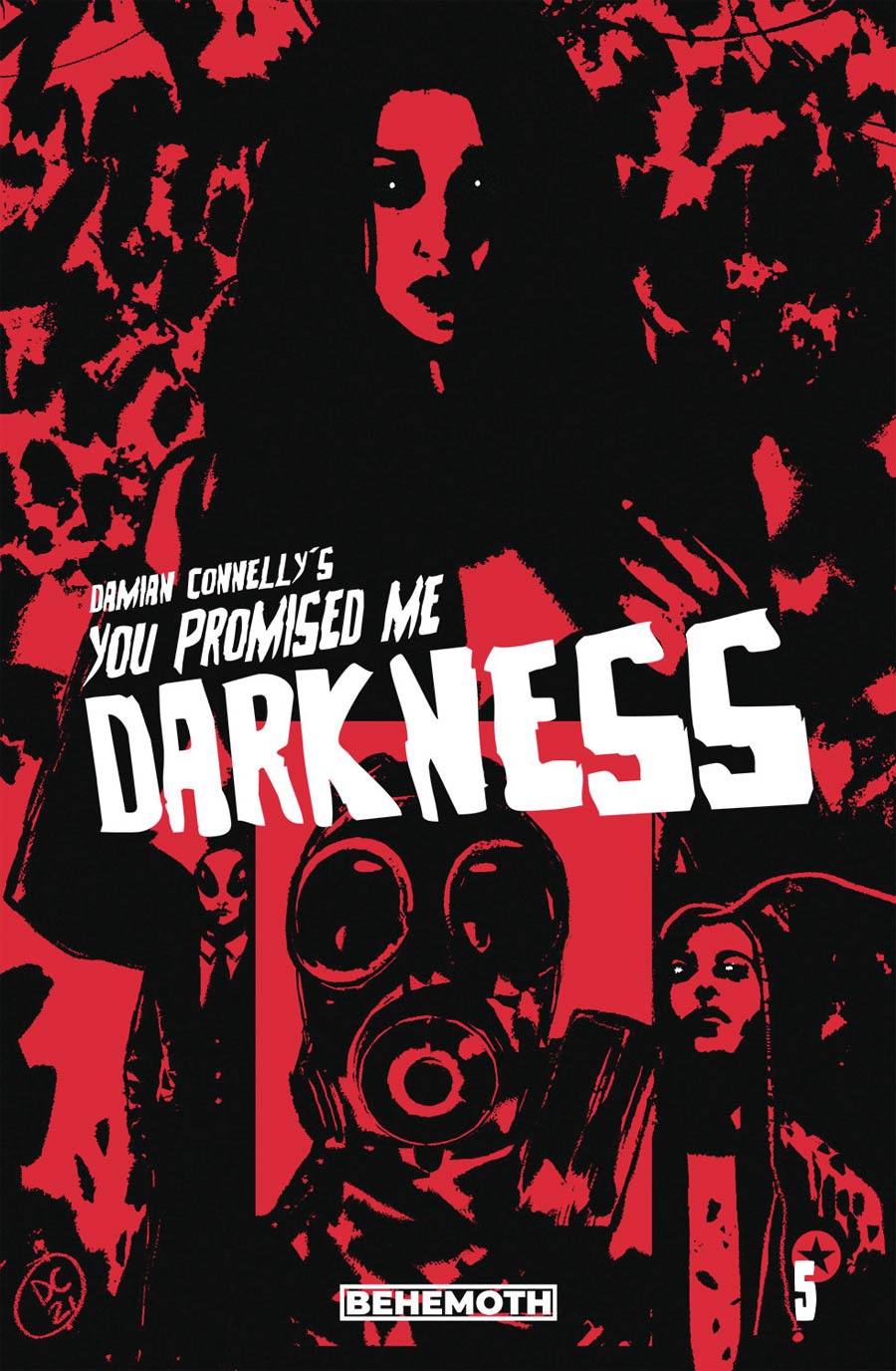 You Promised Me Darkness #5 Cover B Variant Damian Connelly Cover