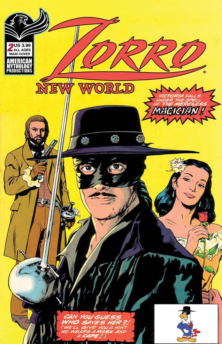 Zorro New World #2 Cover A Regular Mario Capaldi Cover