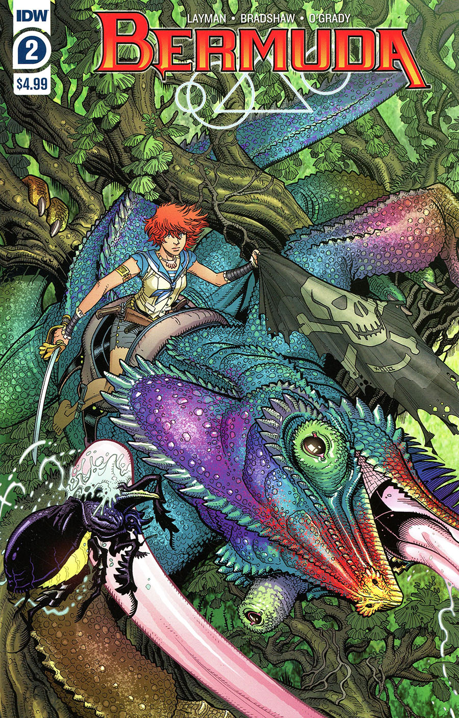 Bermuda #2 Cover A Regular Nick Bradshaw Cover