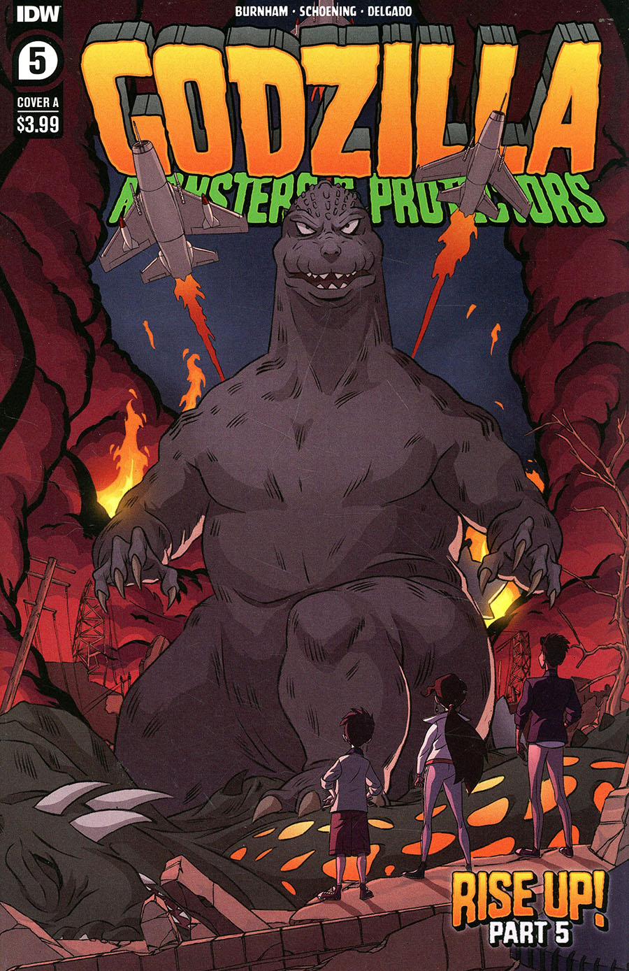 Godzilla Monsters & Protectors #5 Cover A Regular Dan Schoening Cover