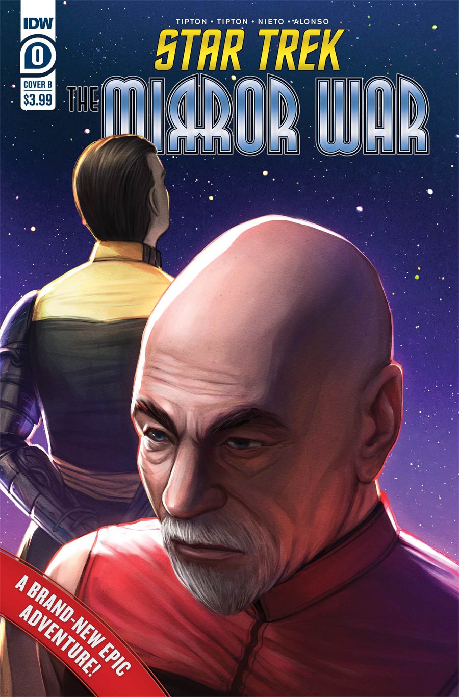 Star Trek The Mirror War #0 Cover B Variant Ejiwa Edge Ebenebe Cover