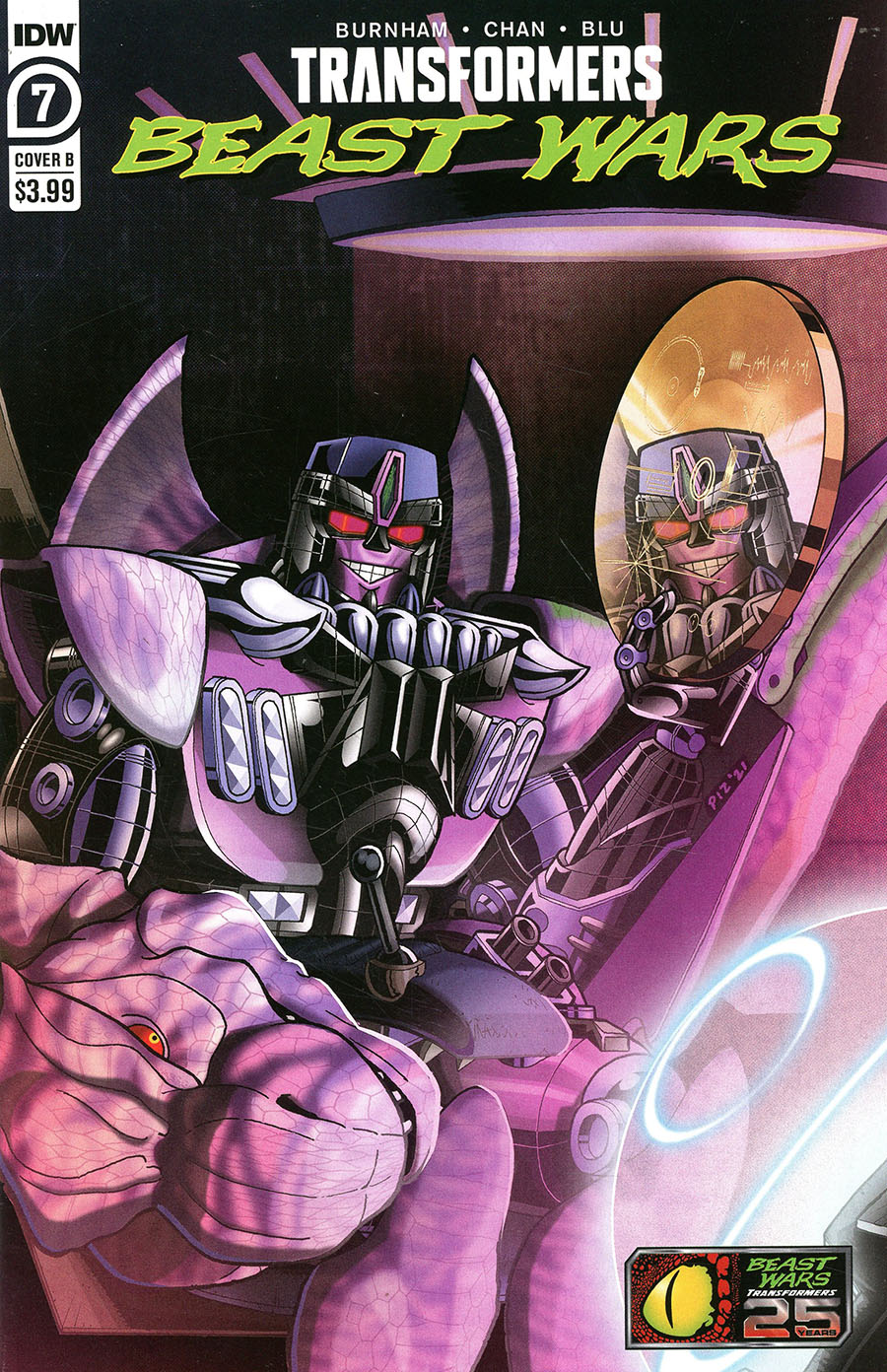 Transformers Beast Wars Vol 2 #7 Cover B Variant Ed Pirrie Cover