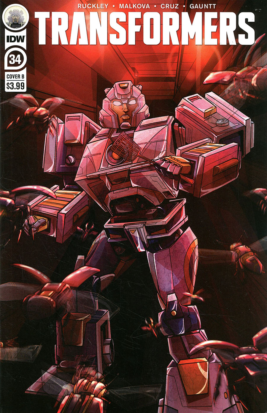 Transformers Vol 4 #34 Cover B Variant Susan Margevich Cover