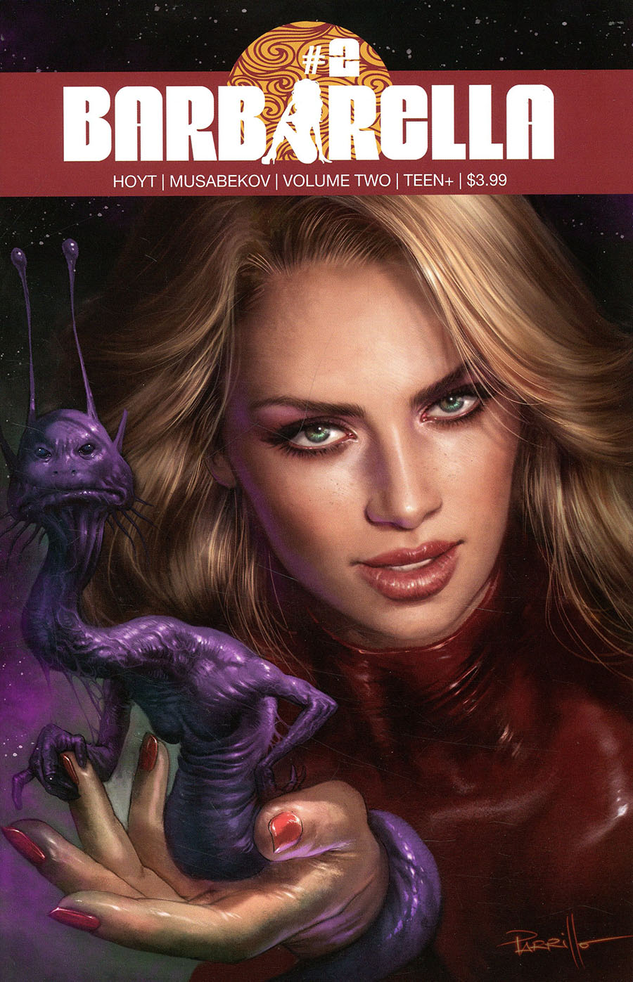 Barbarella Vol 2 #2 Cover A Regular Lucio Parrillo Cover