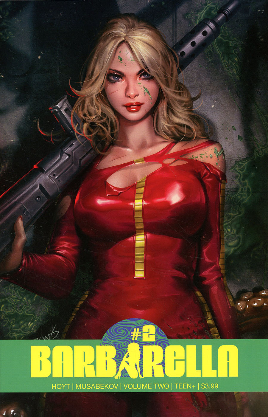 Barbarella Vol 2 #2 Cover B Variant Derrick Chew Cover