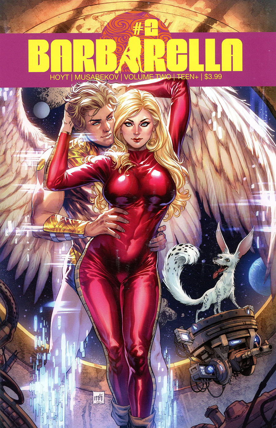 Barbarella Vol 2 #2 Cover D Variant Mike Krome Cover