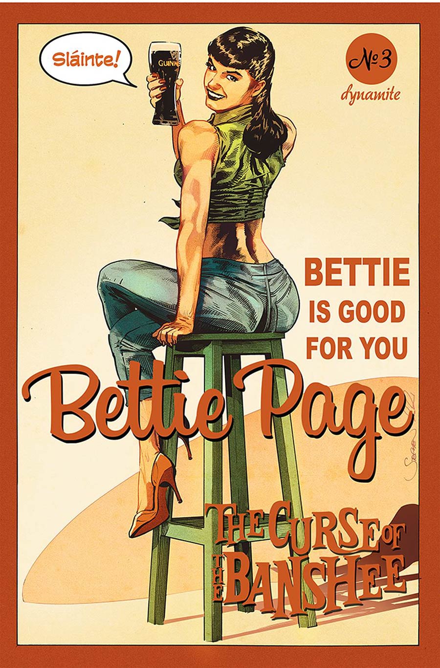 Bettie Page And The Curse Of The Banshee #3 Cover C Variant Stephen Mooney Cover