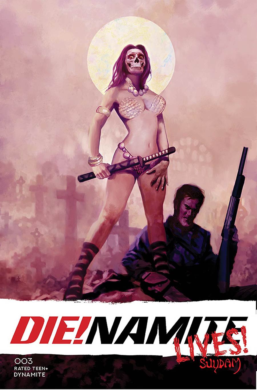 DieNamite Lives #3 Cover B Variant Arthur Suydam Cover