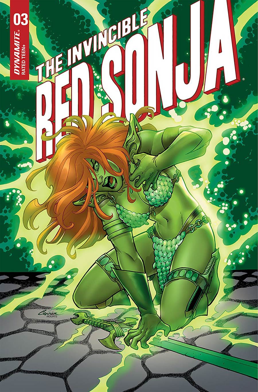 Invincible Red Sonja #4 Cover A Regular Amanda Conner Cover