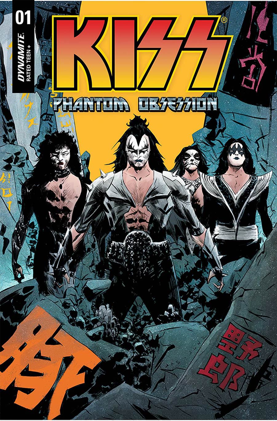 KISS Phantom Obsession #1 Cover A Regular Jae Lee Cover