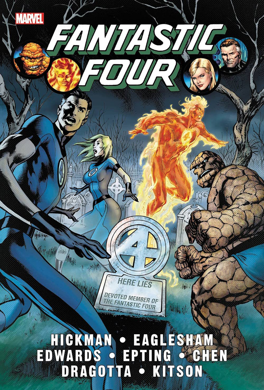 Fantastic Four By Jonathan Hickman Omnibus Vol 1 HC Book Market Alan Davis 1st Issue Cover New Printing