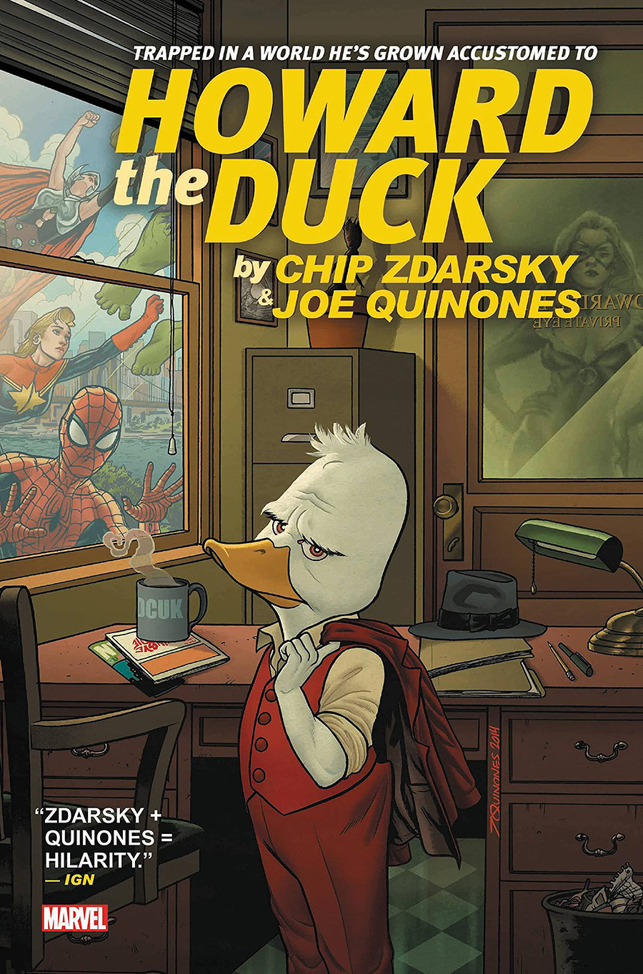 Howard The Duck By Chip Zdarsky & Joe Quinones Omnibus HC Book Market Joe Quinones Cover