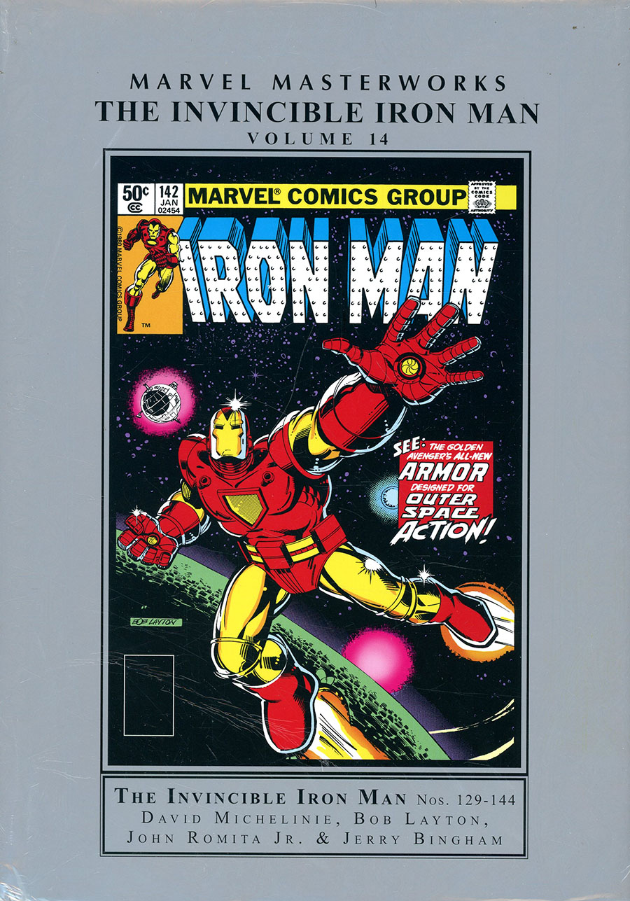 Marvel Masterworks Invincible Iron Man Vol 14 HC Regular Dust Jacket