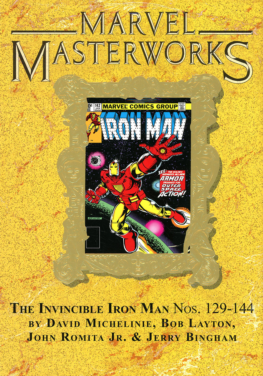 Marvel Masterworks Invincible Iron Man Vol 14 HC Variant Dust Jacket