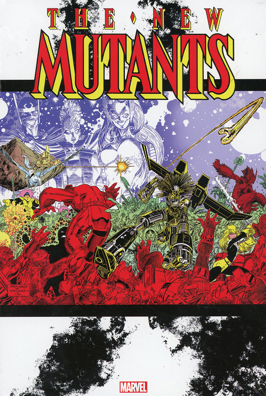 New Mutants Omnibus Vol 2 HC Direct Market Arthur Adams Variant Cover -  Midtown Comics
