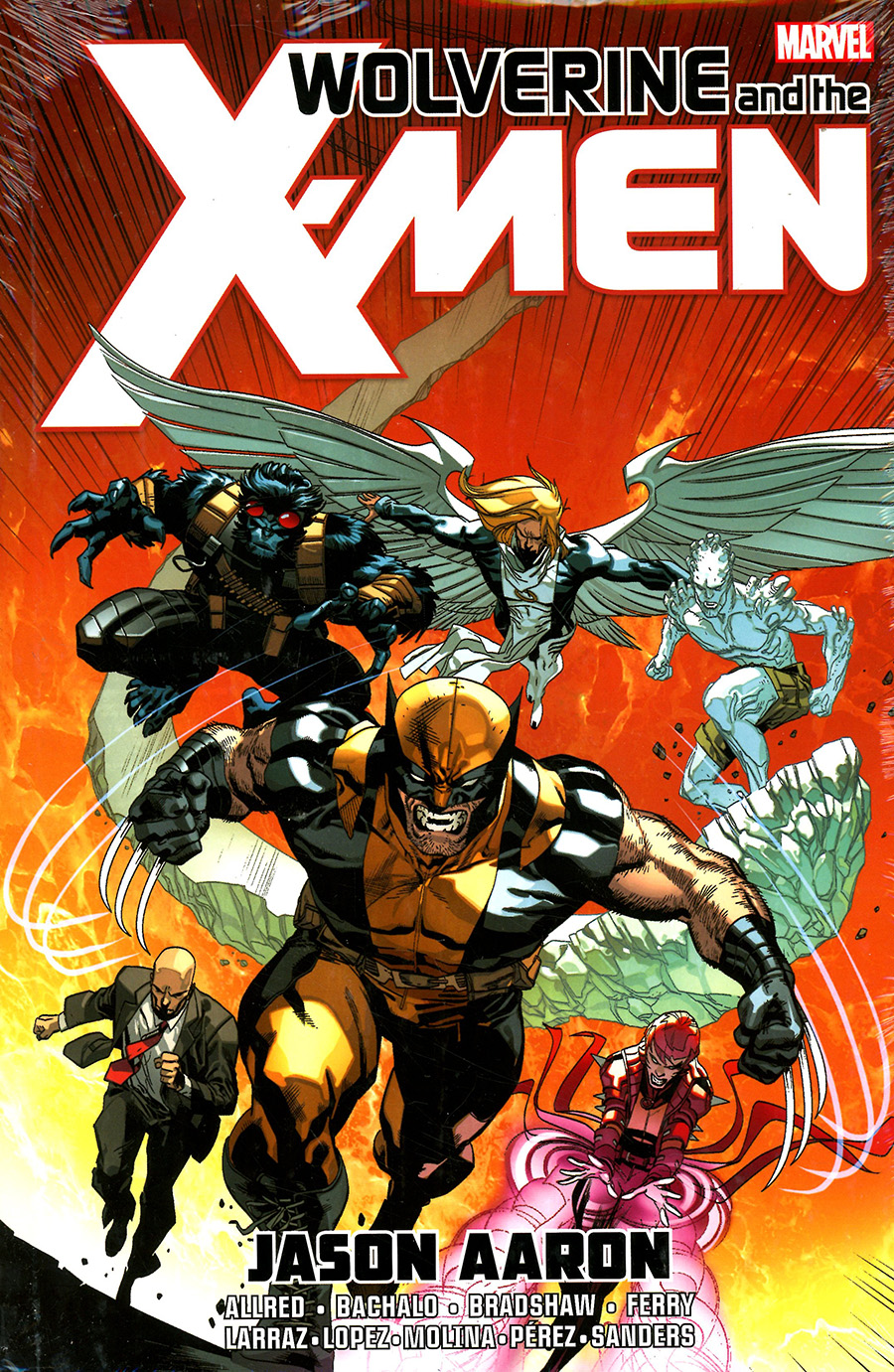 Wolverine And The X-Men By Jason Aaron Omnibus HC Direct Market Stuart Immonen Variant Cover New Printing