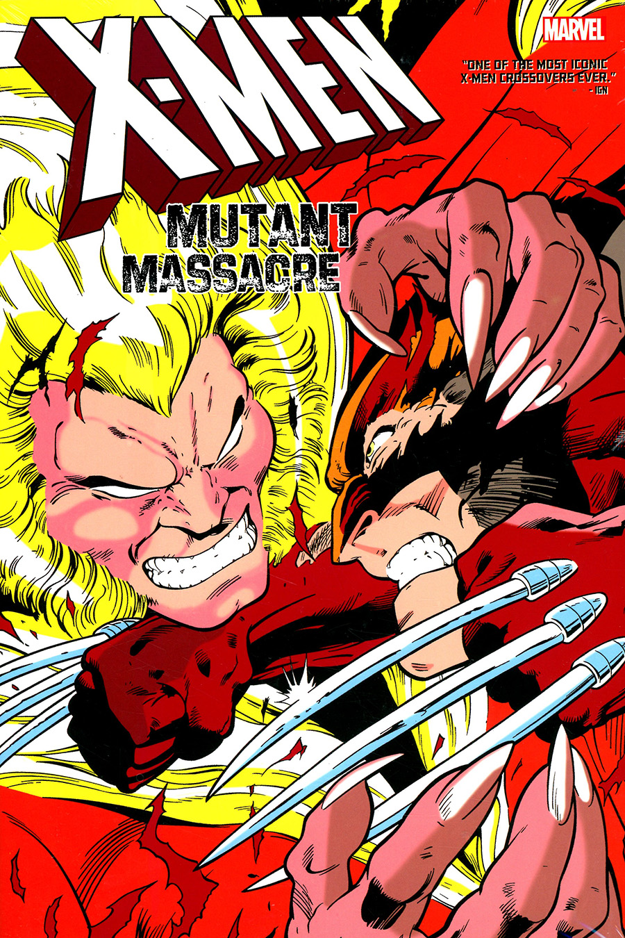 X-Men Mutant Massacre Omnibus HC Direct Market Alan Davis Variant Cover New Printing