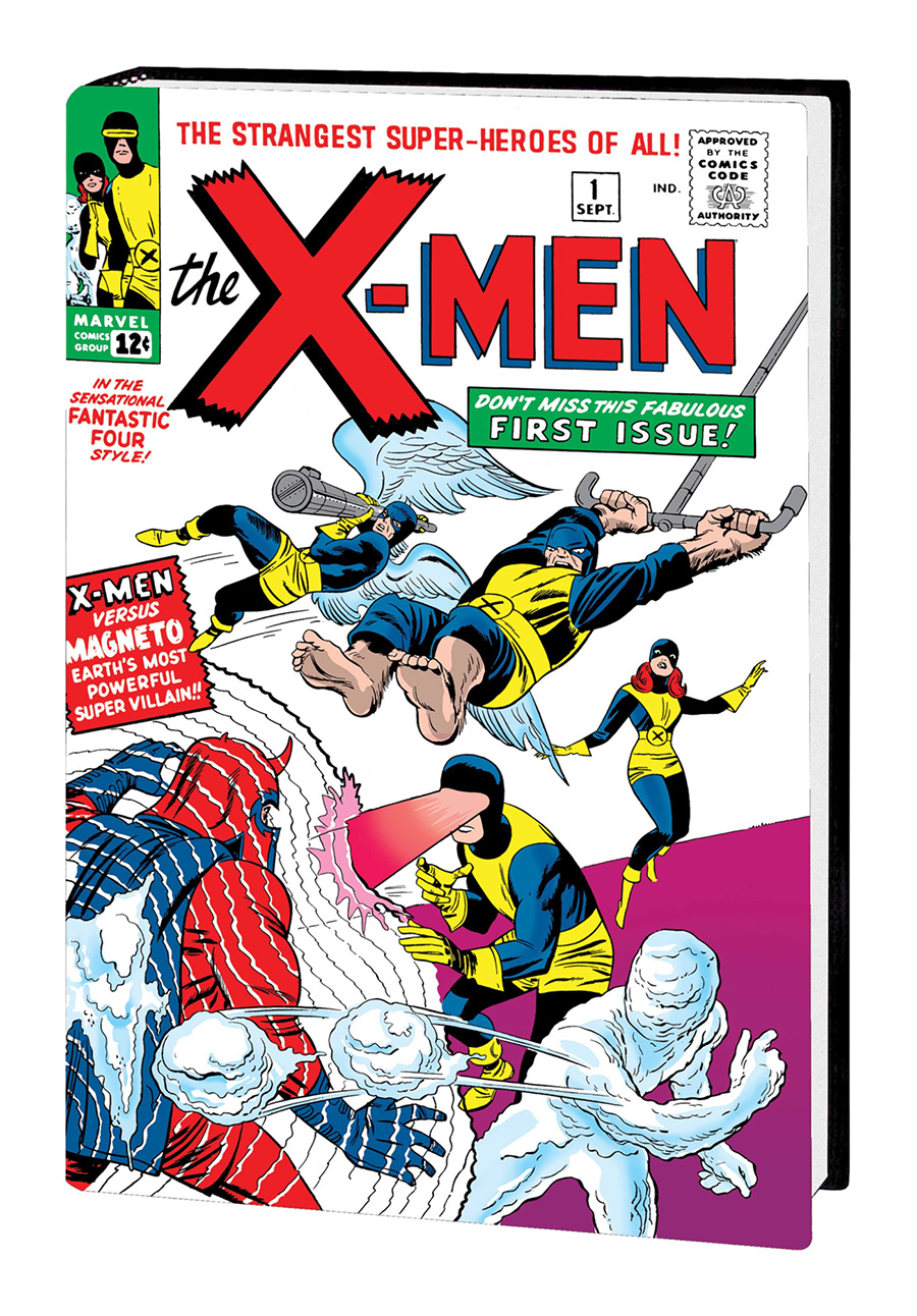 X-Men Omnibus Vol 1 HC Direct Market Jack Kirby Variant Cover New Printing