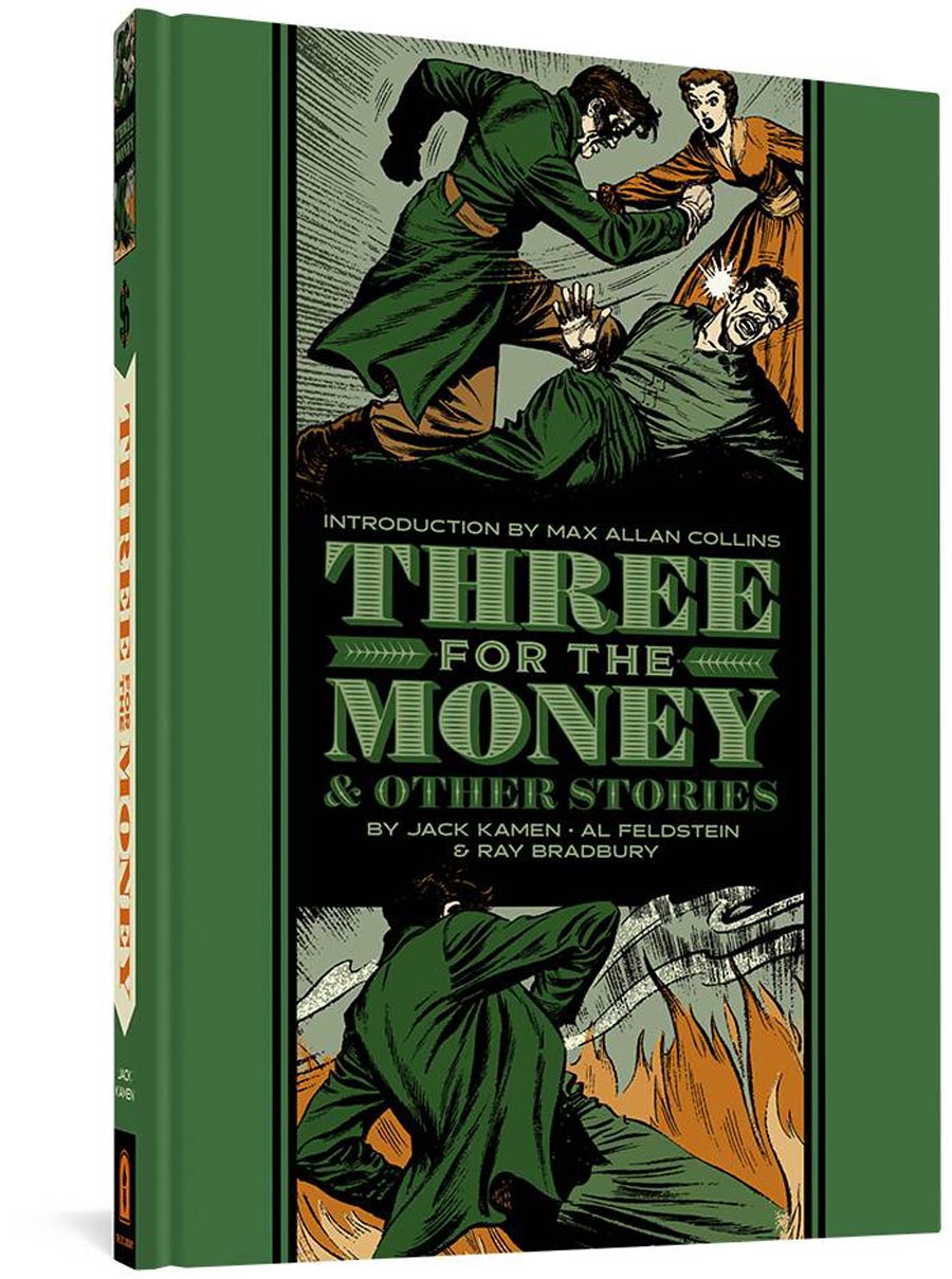 Three For The Money And Other Stories By Jack Kamen Al Feldstein & Ray Bradbury HC