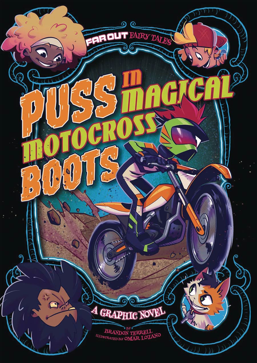 Far Out Fables Puss In Magical Motocross Boots GN