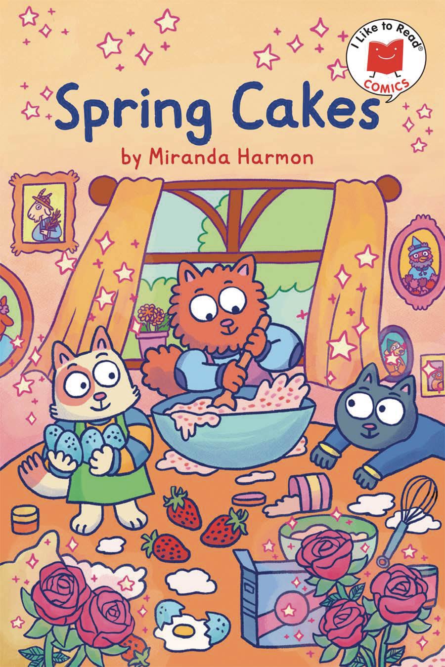 I Like To Read Comics Spring Cakes TP