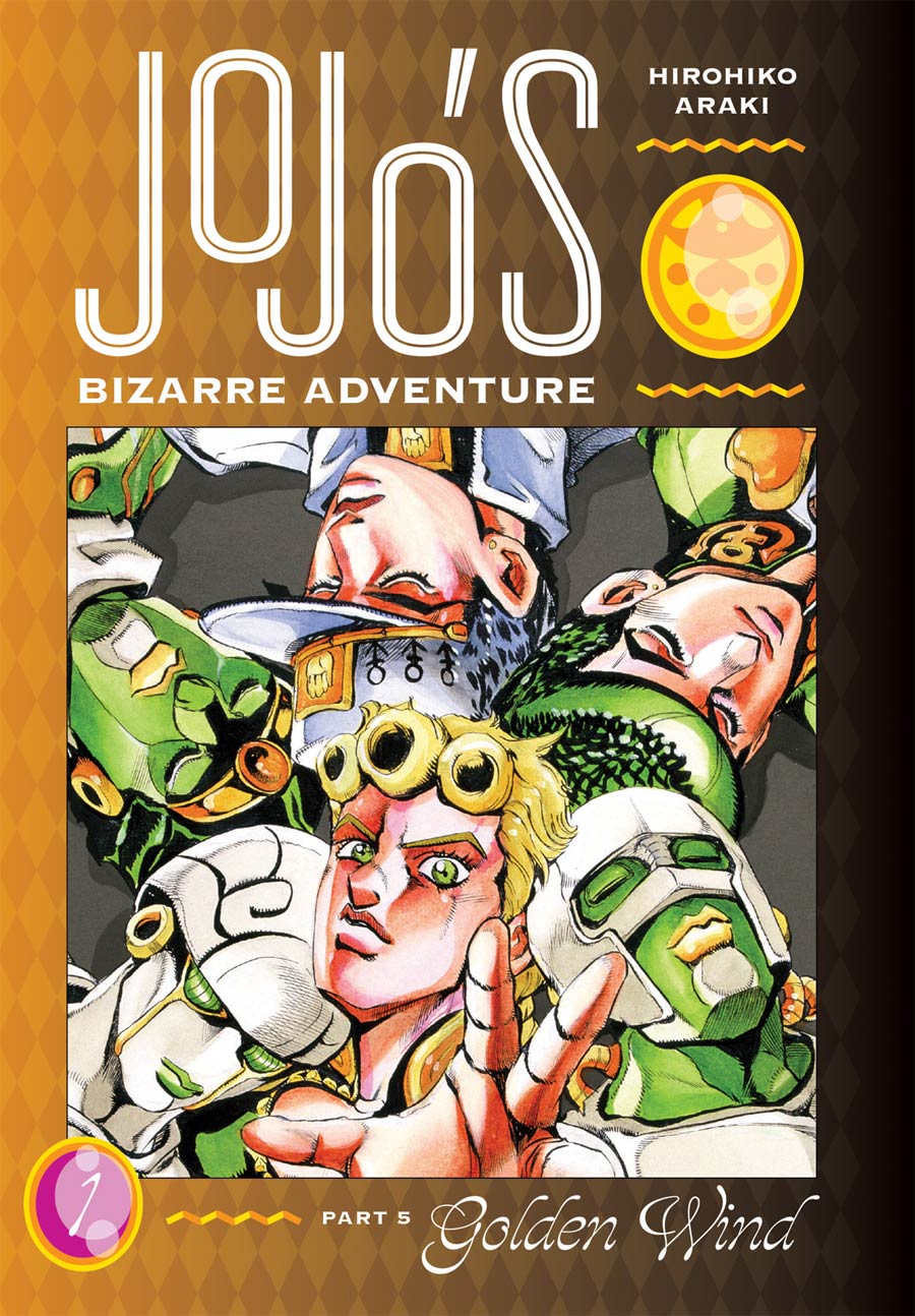 JoJos Bizarre Adventure Part 5 Golden Wind Vol 1 HC