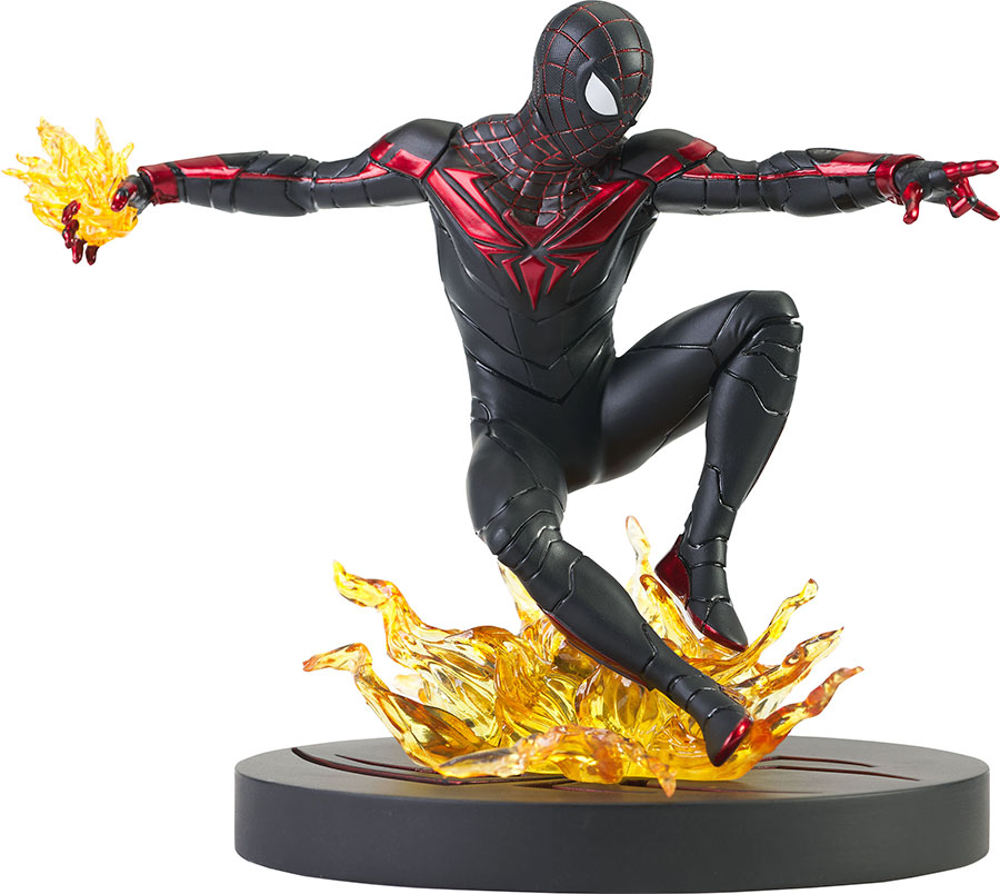 Marvel Gamerverse Gallery PS5 Miles Morales Spider-Man PVC Statue