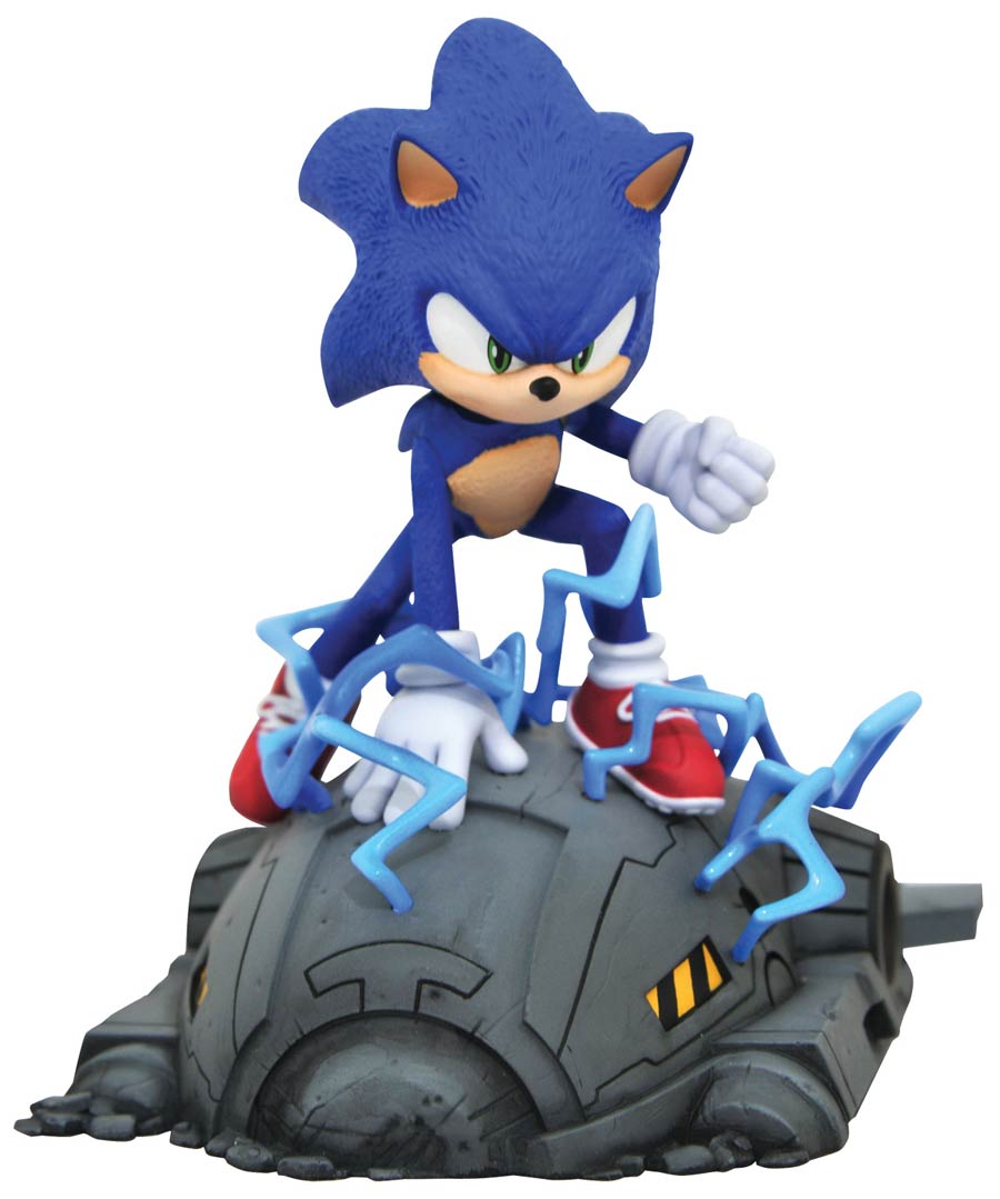 Sonic The Hedgehog Movie Gallery Sonic PVC Statue