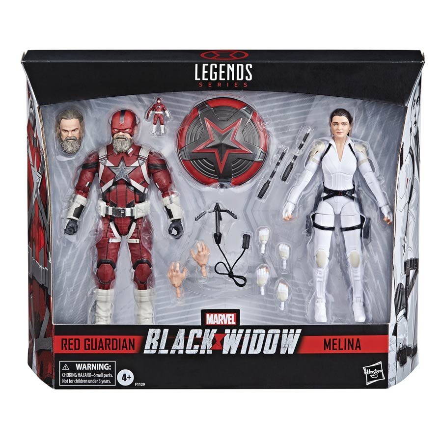 Black Widow Legends Red Guardian & Melina 6-Inch 2-Pack Action Figure