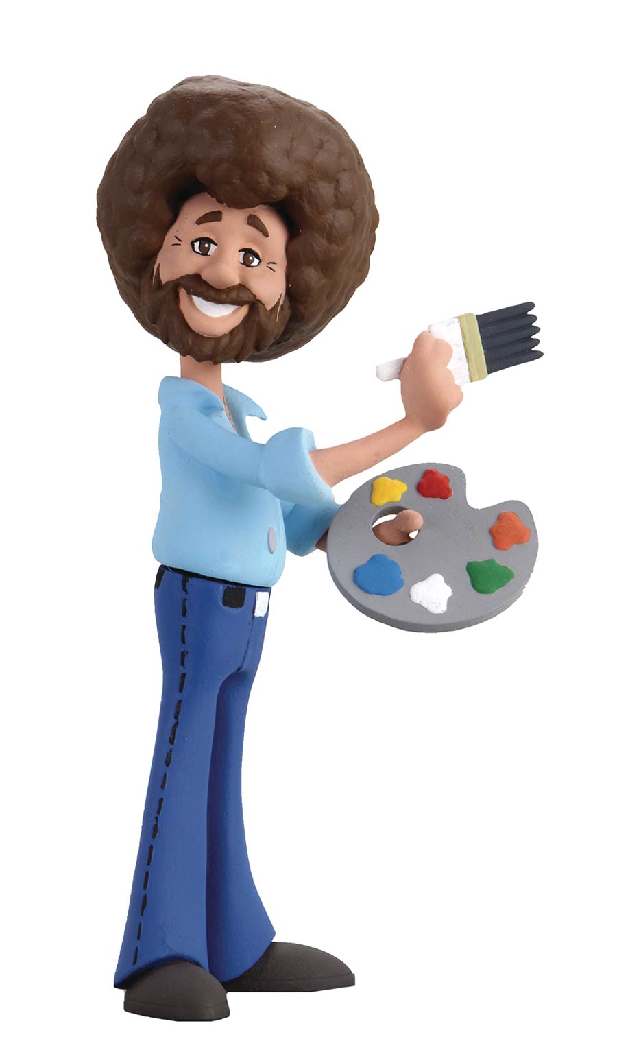 Bob Ross Toony Classics Bob Ross 6-Inch Action Figure