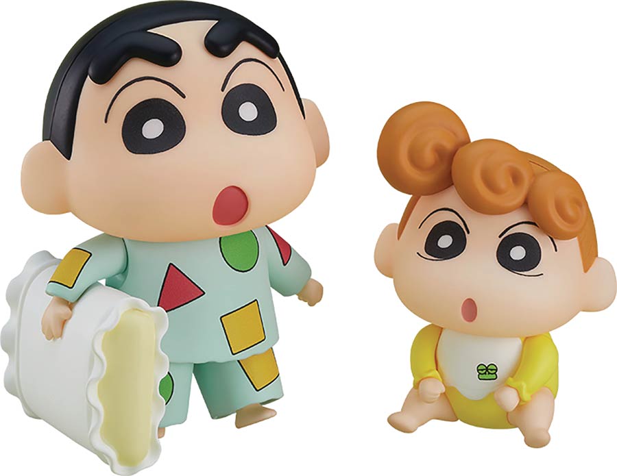 Crayon Shin-Chan Shin & Himawari Pajama Nendoroid