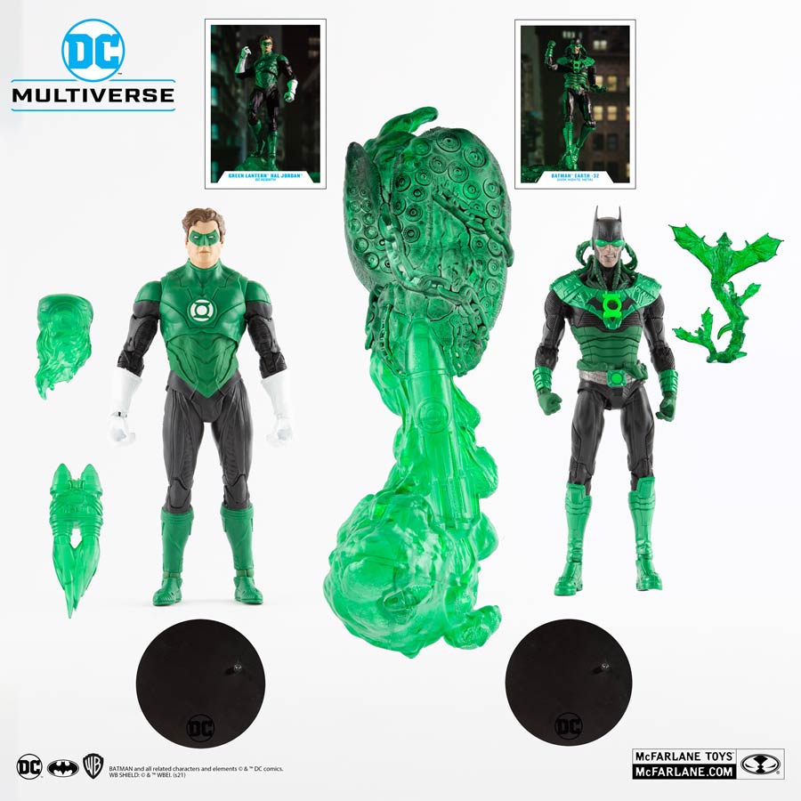 DC Multiverse Collector Green Lantern Hal Jordan vs Dawnbreaker 7-Inch Scale 2-Pack Action Figure