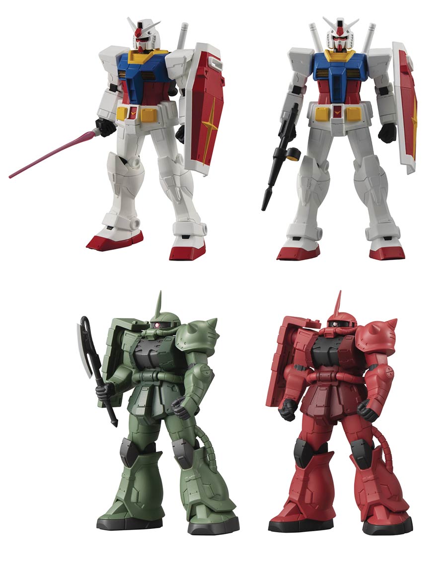 Gundam Ultimate Luminous 4-Inch Action Figure Assortment Case