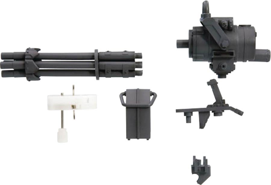 Modeling Support Goods Weapon Unit Gatling Gun Model Kit Accessory