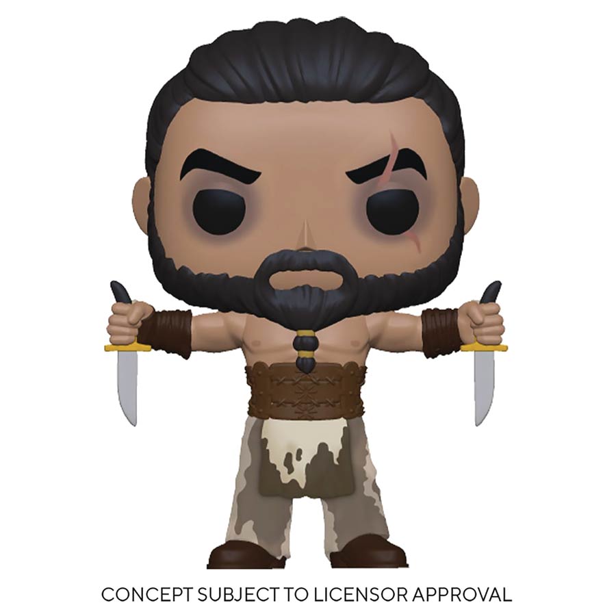POP Game Of Thrones Khal Drogo With Daggers Vinyl Figure