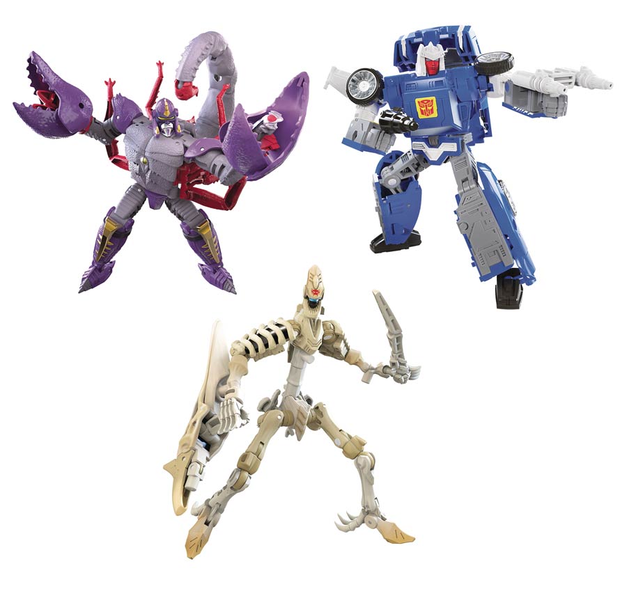 Transformers Generations War For Cybertron Kingdom Deluxe Action Figure Assortment Case 202103