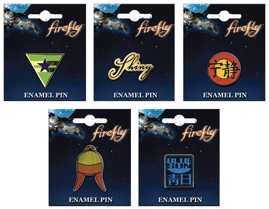 Firefly Enamel Pin 30-Piece Assortment Case