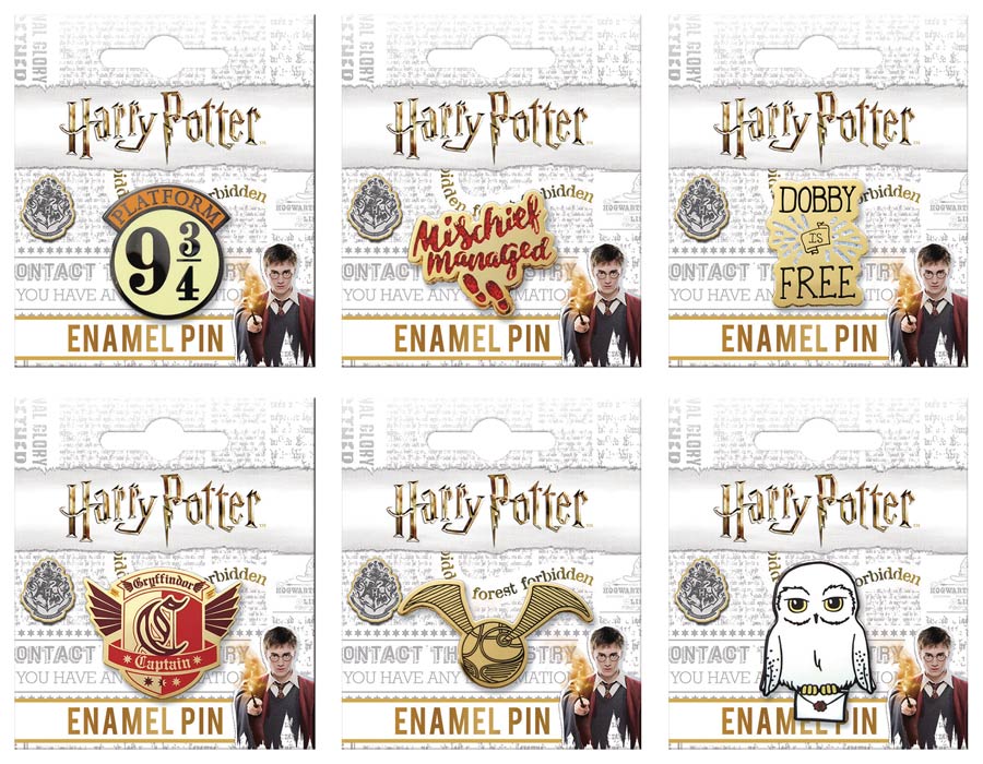 Harry Potter Enamel Pin Series 1 30-Piece Assortment Case