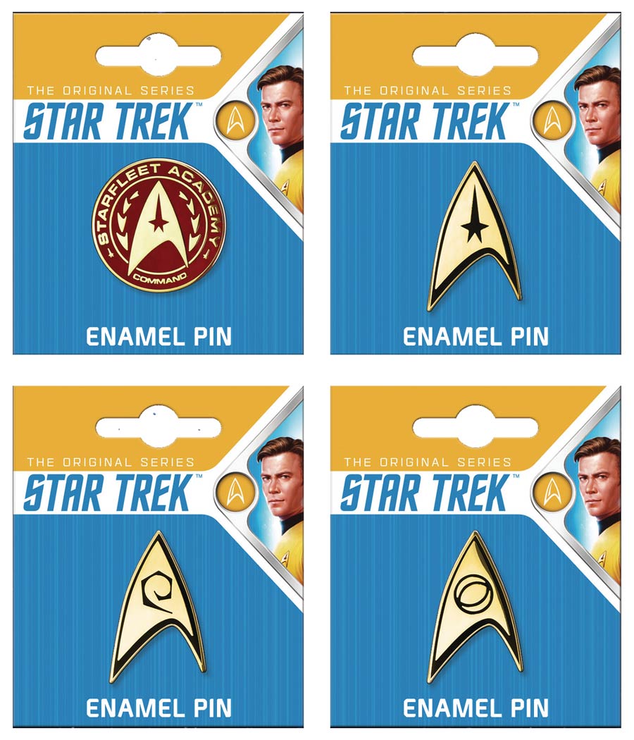 Star Trek Enamel Pin 24-Piece Assortment Case