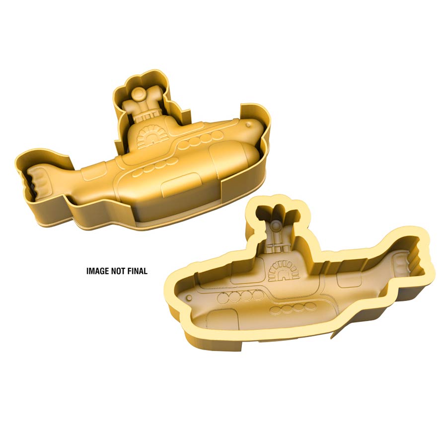 Beatles Tea Time Silicone Cake Mould #2 Yellow Submarine