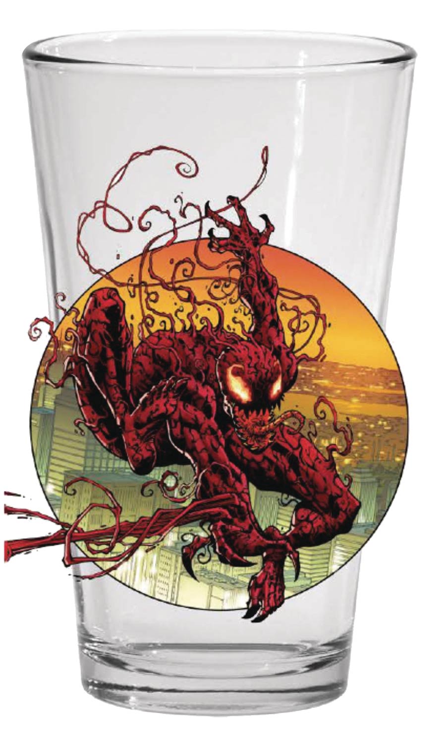 Marvel Comics Toon Tumblers Spider-Man 300 Pint Glass - Carnage
