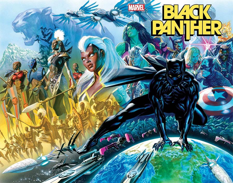 Black Panther Vol 8 1 By Alex Ross Poster