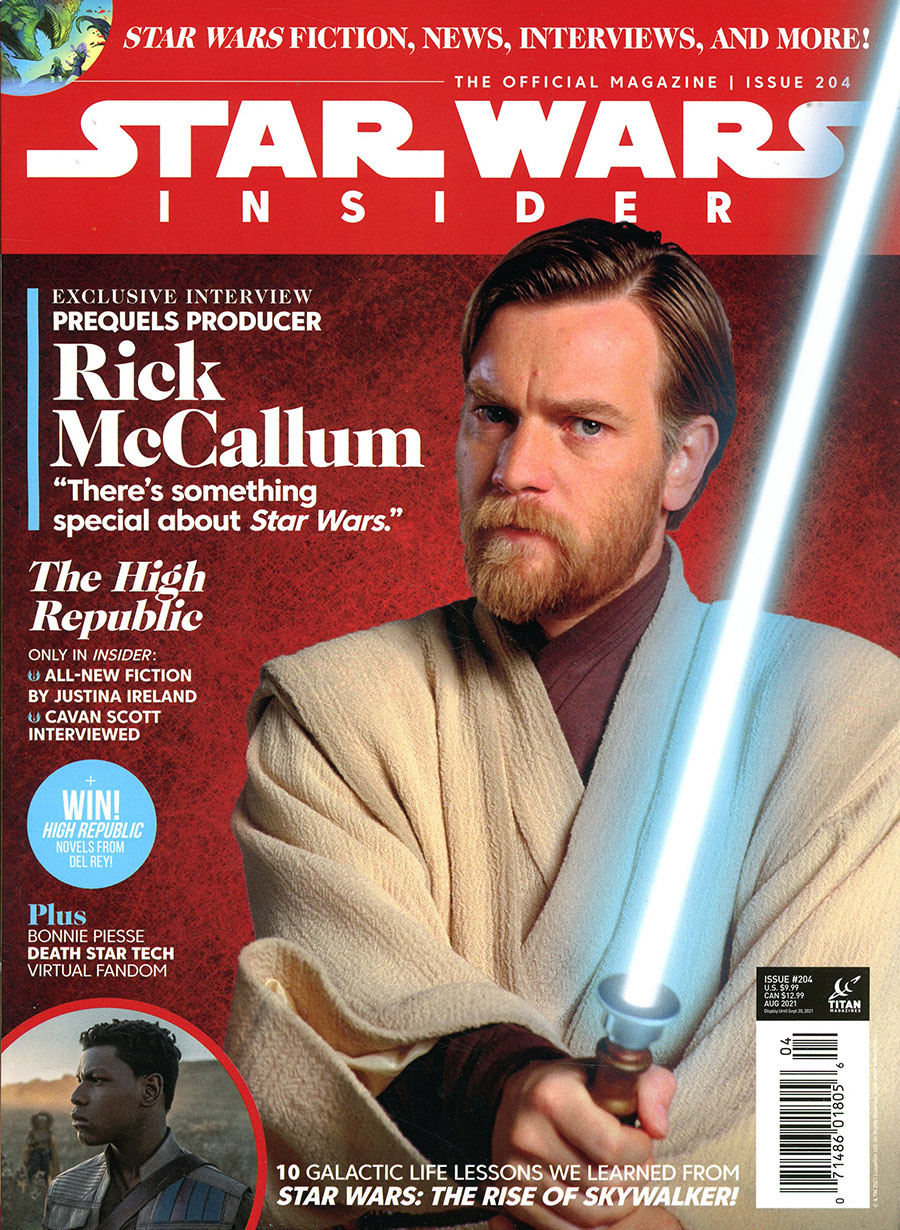 Star Wars Insider #204 August 2021 Newsstand Edition