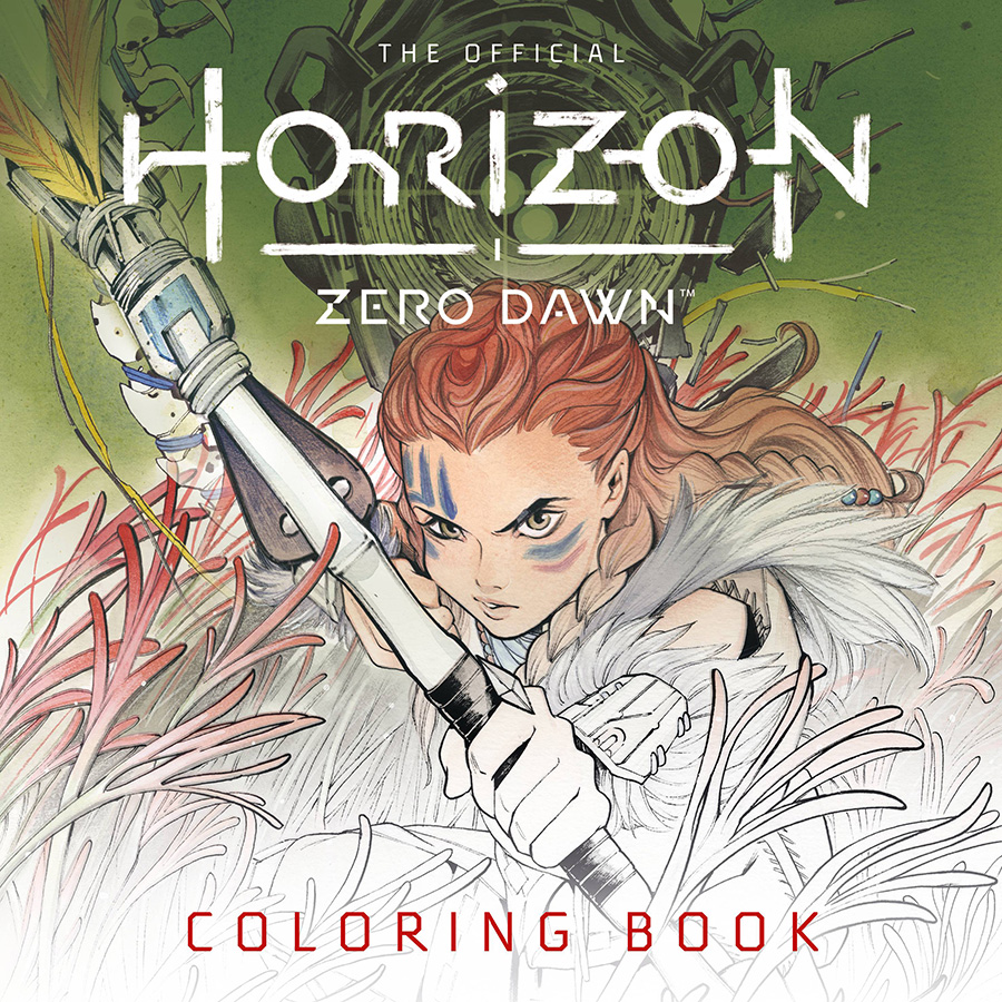 Official Horizon Zero Dawn Coloring Book TP
