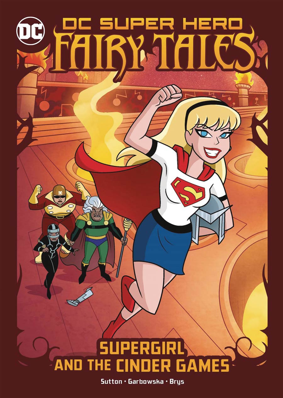 DC Super Hero Fairy Tales Supergirl And The Cinder Games TP