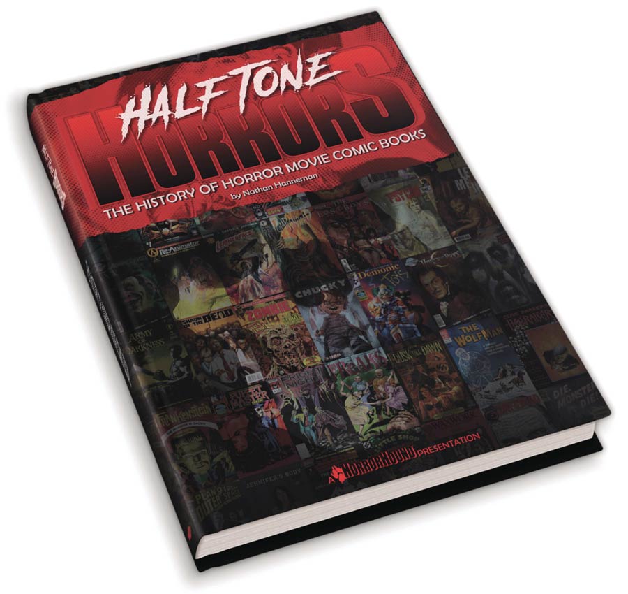 Halftone Horrors History Of Horror Movie Comic Books HC