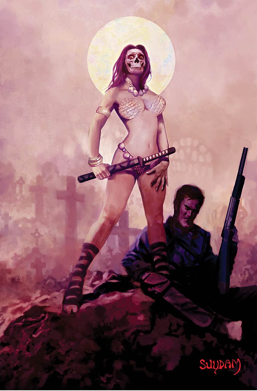 DieNamite Lives #3 Cover M Limited Edition Arthur Suydam Virgin Cover